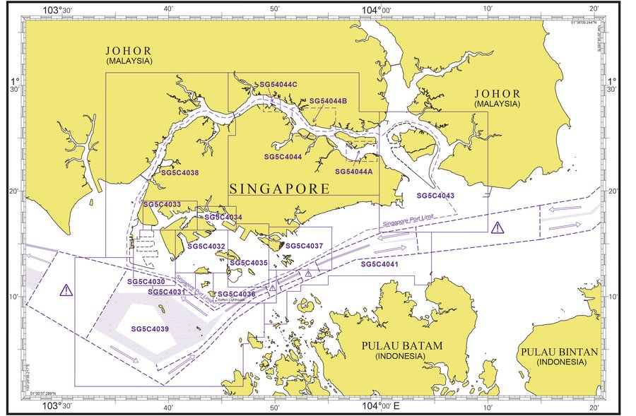 Singapore Electronic Navigational Chart | Maritime & Port Authority of ...