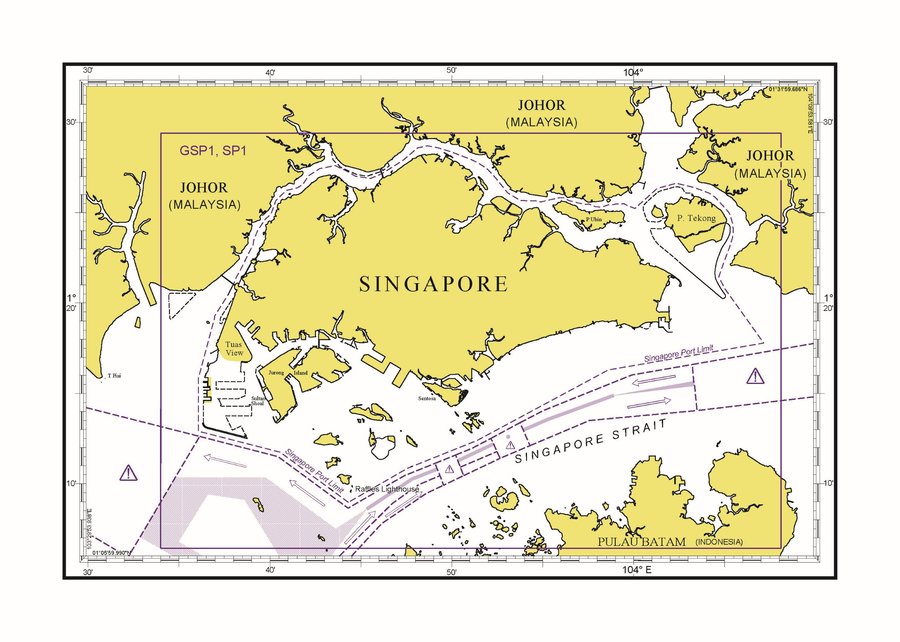 Singaporean Nautical Charts Maritime & Port Authority of Singapore (MPA)