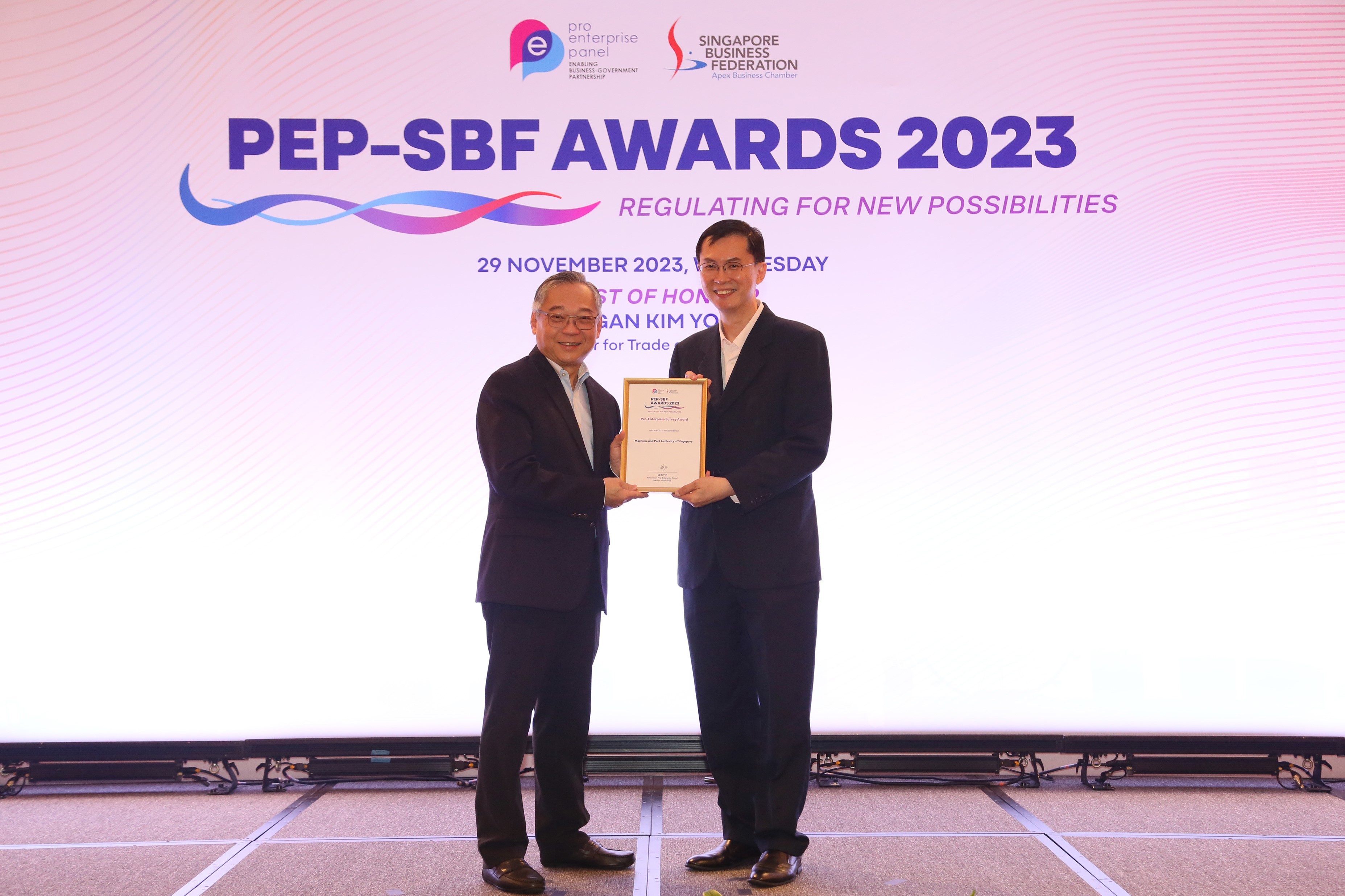 PEP SBF Award