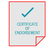 Certificates of Endorsement